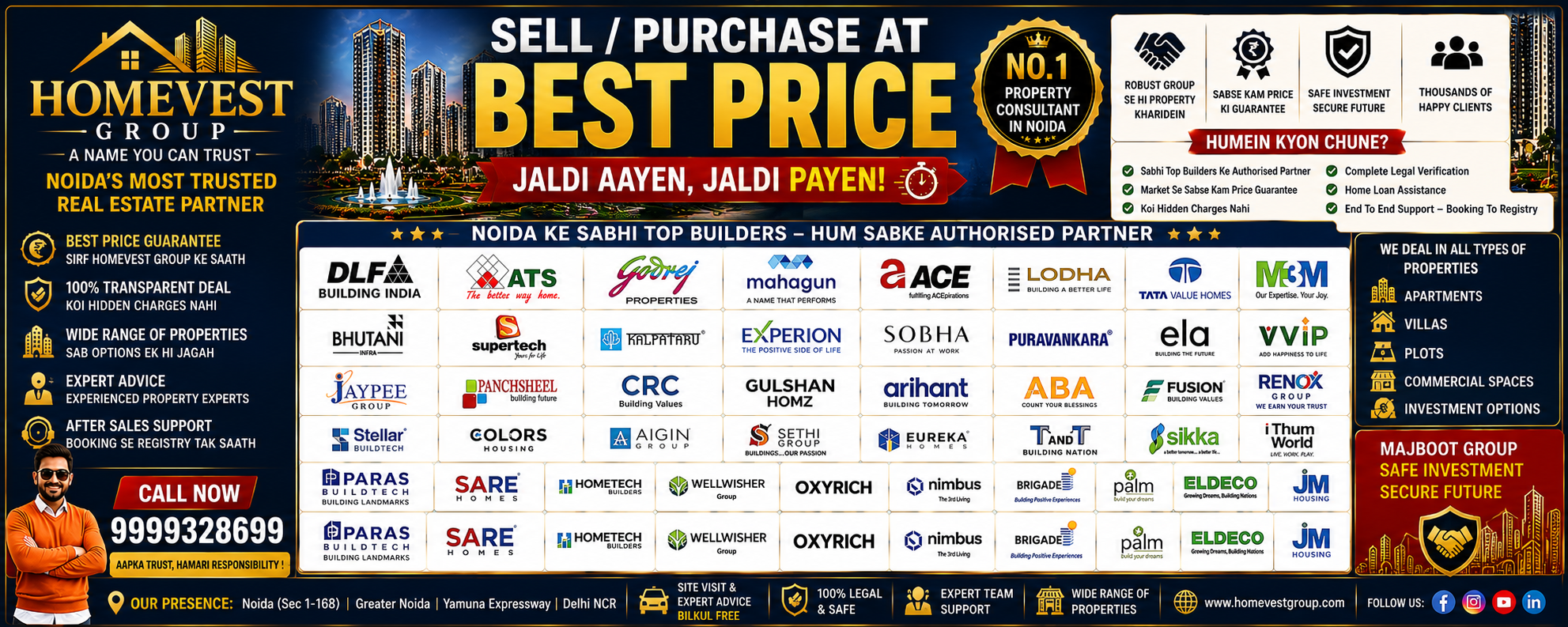 Homevest Group Real Estate and Construction Company **Title: Best Real Estate Company &ndash; Noida, Greater Noida & Yamuna Expressway Keywords**  best real estate company Noida, best real estate company in Noida, top real estate company Noida, Noida real estate company, Noida property dealer, Noida property consultant, Noida real estate consultant, Noida property advisor, Noida property investment, Noida residential property, Noida property for sale, Noida flats for sale, Noida apartments for sale, Noida luxury property, Noida premium property, Noida new projects, Noida residential projects, Noida resale property, Noida fresh property, Noida property investment company, Noida property consultancy, trusted real estate company Noida, reliable property dealer Noida, best property consultant Noida, property experts Noida, real estate experts Noida, Noida property market, Noida property prices, Noida property deals, best property deals Noida, affordable property Noida, luxury flats Noida, ready to move property Noida, under construction property Noida, RERA property Noida, RERA registered projects Noida, Noida Sector 1 property, Noida Sector 137 property, Noida Sector 150 property, Noida Sector 168 property, Noida Expressway property, Noida Expressway real estate, best property on Noida Expressway, Greater Noida real estate company, best real estate company Greater Noida, top property dealer Greater Noida, Greater Noida property consultant, Greater Noida property dealer, Greater Noida residential property, Greater Noida flats for sale, Greater Noida apartments for sale, Greater Noida property for sale, Greater Noida resale property, Greater Noida fresh property, Greater Noida new projects, Greater Noida residential projects, Greater Noida property investment, Greater Noida property consultancy, Greater Noida luxury property, Greater Noida property market, Greater Noida property prices, best property deals Greater Noida, affordable property Greater Noida, trusted property consultant Greater Noida, Greater Noida property experts, Greater Noida real estate experts, Yamuna Expressway real estate company, best real estate company Yamuna Expressway, Yamuna Expressway property dealer, Yamuna Expressway property consultant, Yamuna Expressway real estate consultant, Yamuna Expressway property for sale, Yamuna Expressway residential property, Yamuna Expressway flats for sale, Yamuna Expressway apartments for sale, Yamuna Expressway plots for sale, Yamuna Expressway new projects, Yamuna Expressway residential projects, Yamuna Expressway property investment, Yamuna Expressway property consultancy, Yamuna Expressway luxury property, Yamuna Expressway property market, Yamuna Expressway property prices, best property deals Yamuna Expressway, affordable property Yamuna Expressway, trusted property consultant Yamuna Expressway, Yamuna Expressway property experts, Yamuna Expressway real estate experts, Jewar property, Jewar real estate, Jewar property dealer, Jewar property consultant, Jewar residential property, Jewar property investment, Jewar airport property, Noida International Airport property, Jewar Airport property investment, Delhi NCR real estate company, best real estate company Delhi NCR, NCR property consultant, NCR property dealer, best property consultant Delhi NCR, residential property consultant Noida NCR, property investment consultant Noida, Greater Noida and Yamuna Expressway property consultant, Noida Greater Noida Yamuna Expressway property dealer, best property deals Noida Greater Noida Yamuna Expressway, fresh and resale property Noida, fresh and resale property Greater Noida, fresh and resale property Yamuna Expressway
